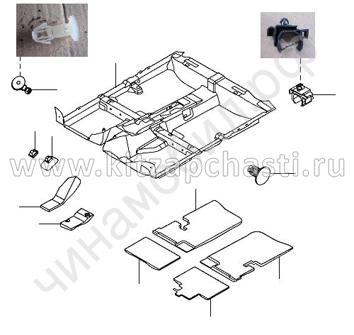 КЛИПСА Geely Emgrand X7 1018005191
