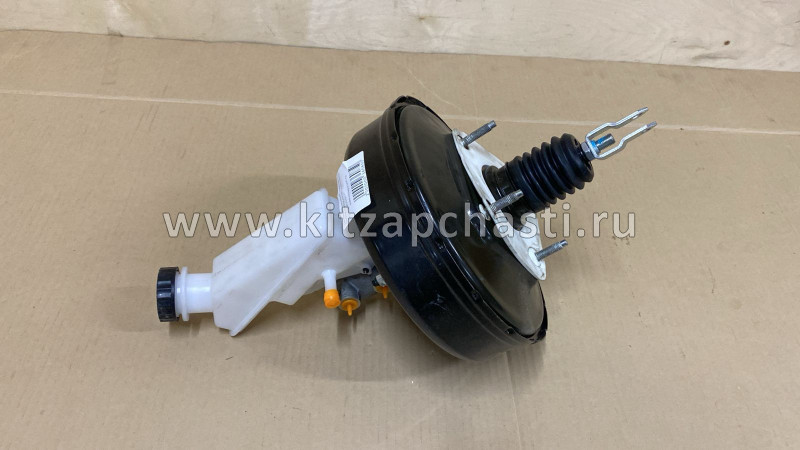 Цилиндр тормозной главный с бачком и вакуумным усилителем Geely Emgrand 1064001073