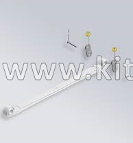Пластина серьги передней рессоры DongFeng GX 2901286-H02B0