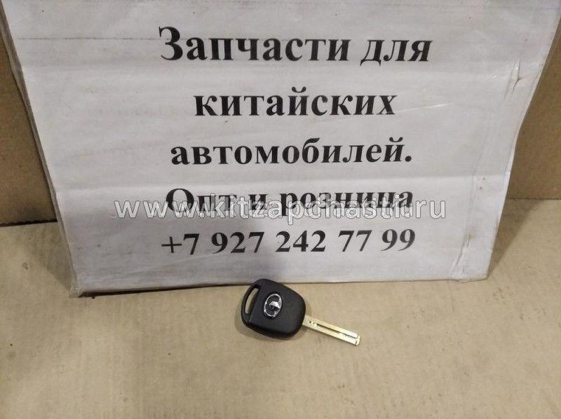 Заготовка ключа замка зажигания Great Wall Hover H3 NEW 3704020XK02XA