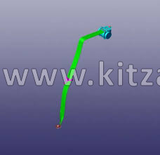 Ремень безопасности задний левый Xcite X-Cross 7  406000401AA