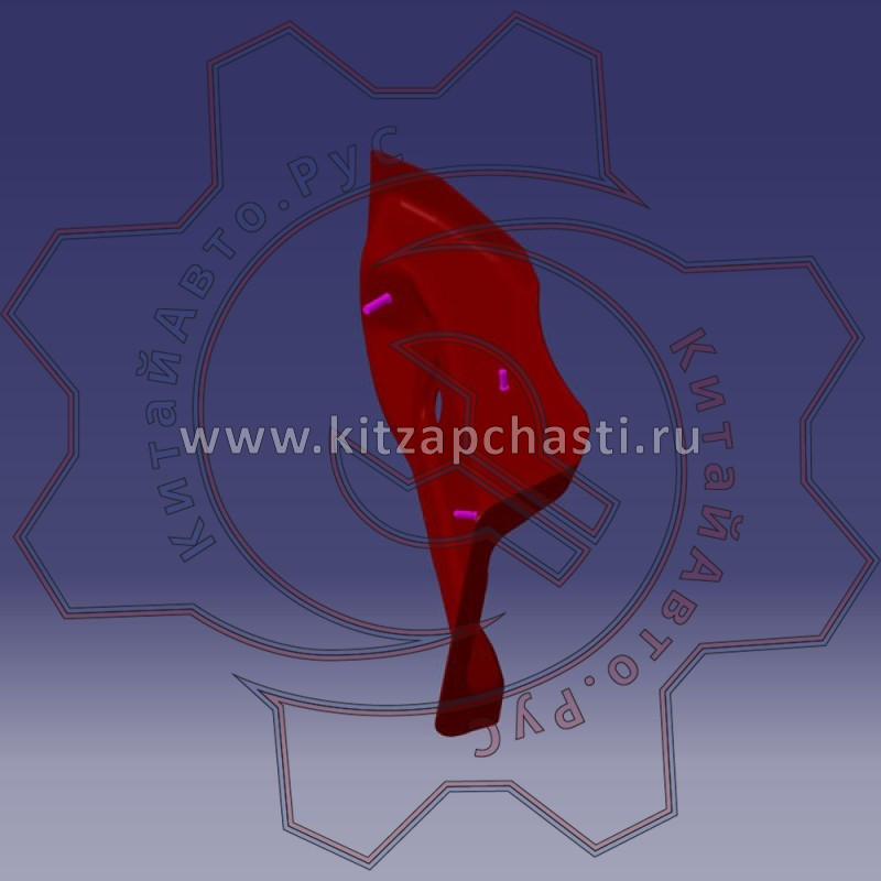 Правая пластина (усилитель) короба воздухопритока EXEED TXL FL 501000971ABDYJ