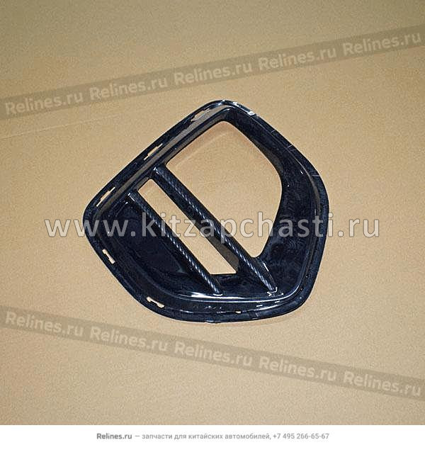 Накладка-бампер противотуманной фары Chery Tiggo 3X 602001143AA