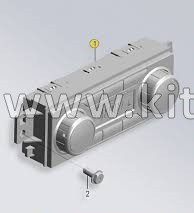 Панель управления отопителем DongFeng GX 8112010-GX210