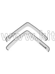 Дефлекторы окон (к-кт 2шт) Foton 4189 DN-10141
