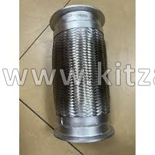 Гофра выхлопная WP12 6x4 хомут 280 Shacman sx-3254-js-384
