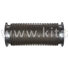 Гофра на глушитель F3000 Shacman (L 350; d 120; D 150) (под хомуты) DZ95259540017