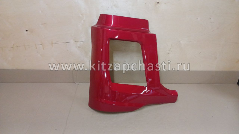 Бампер правый сегмент под фару тягач (рестайлинг) Shacman X3000 DZ97189623062