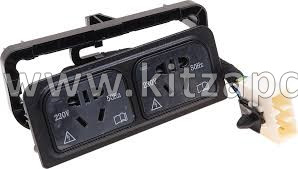 Розетка прицепа 220V Shacman X5000 DZ9L149586612