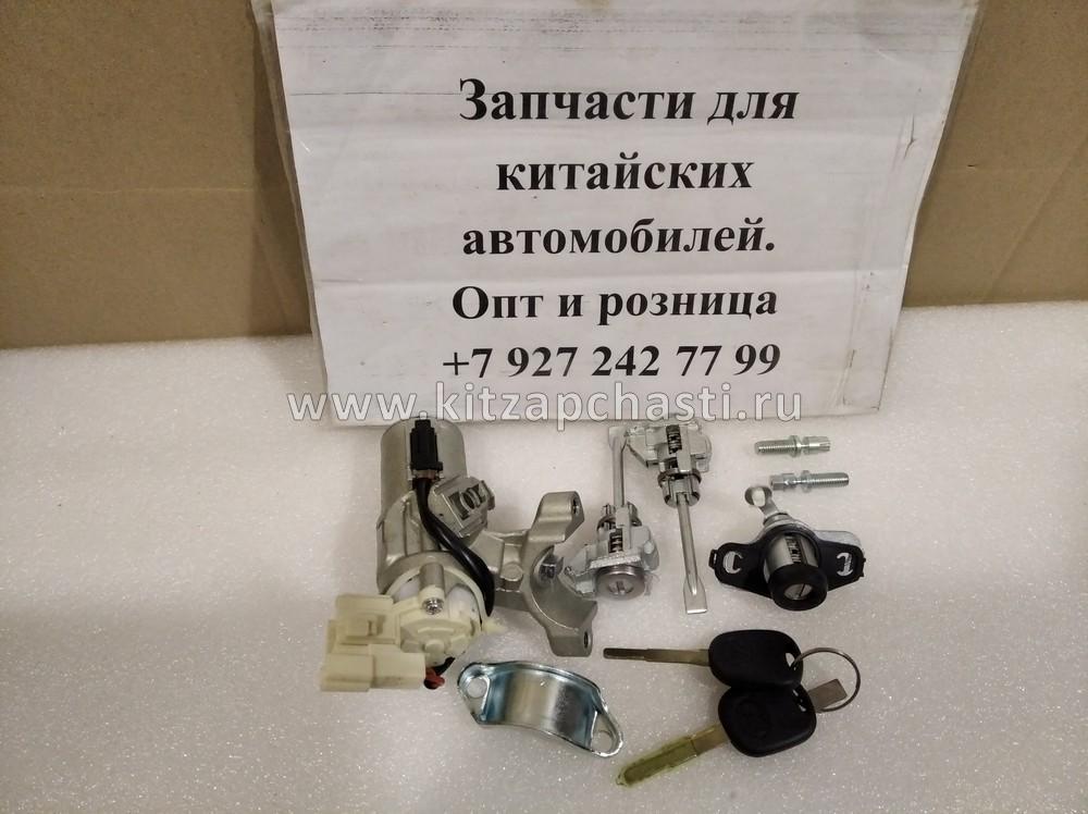 Замок зажигания с комплектом личинок Lifan Solano SB37001