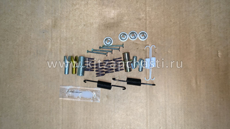 РЕМКОМПЛЕКТ ЗАДНИХ КОЛОДОК РУЧНИКА LIFAN X60 (РАСП. ПЛАНКИ + ШАЙБЫ + СОЛДАТИКИ + ПРУЖИНЫ) SS35003FULLKIT