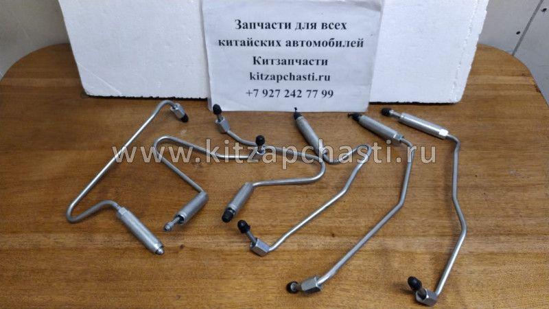Трубки топливные ТНВД Евро3 (комплект 6 шт.) HOWO